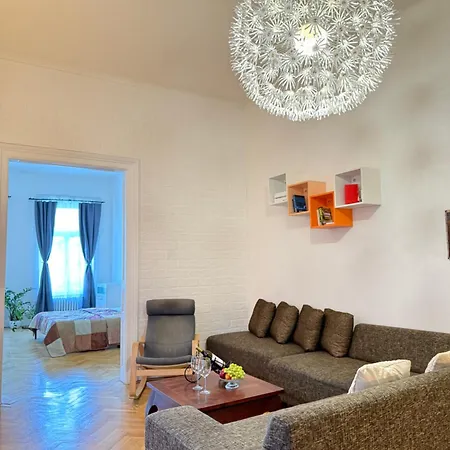 Spacious 100 Sqm Apartment In Old Town On Hviezdoslav Square For Business And Groups